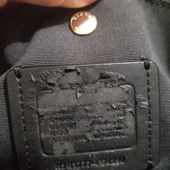 Coach Brand purse in brown - Picture 6 of 9